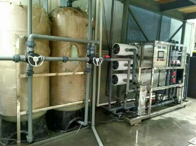 宁波杭州弯电镀厂6吨纯水设备